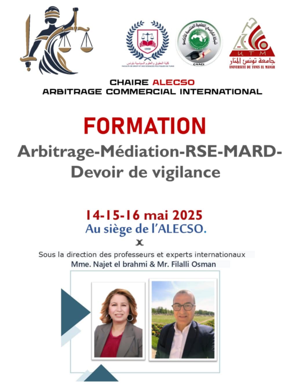 Arbitration, Mediation, ADR, CSR, and the Duty of Vigilance in the Era of Training