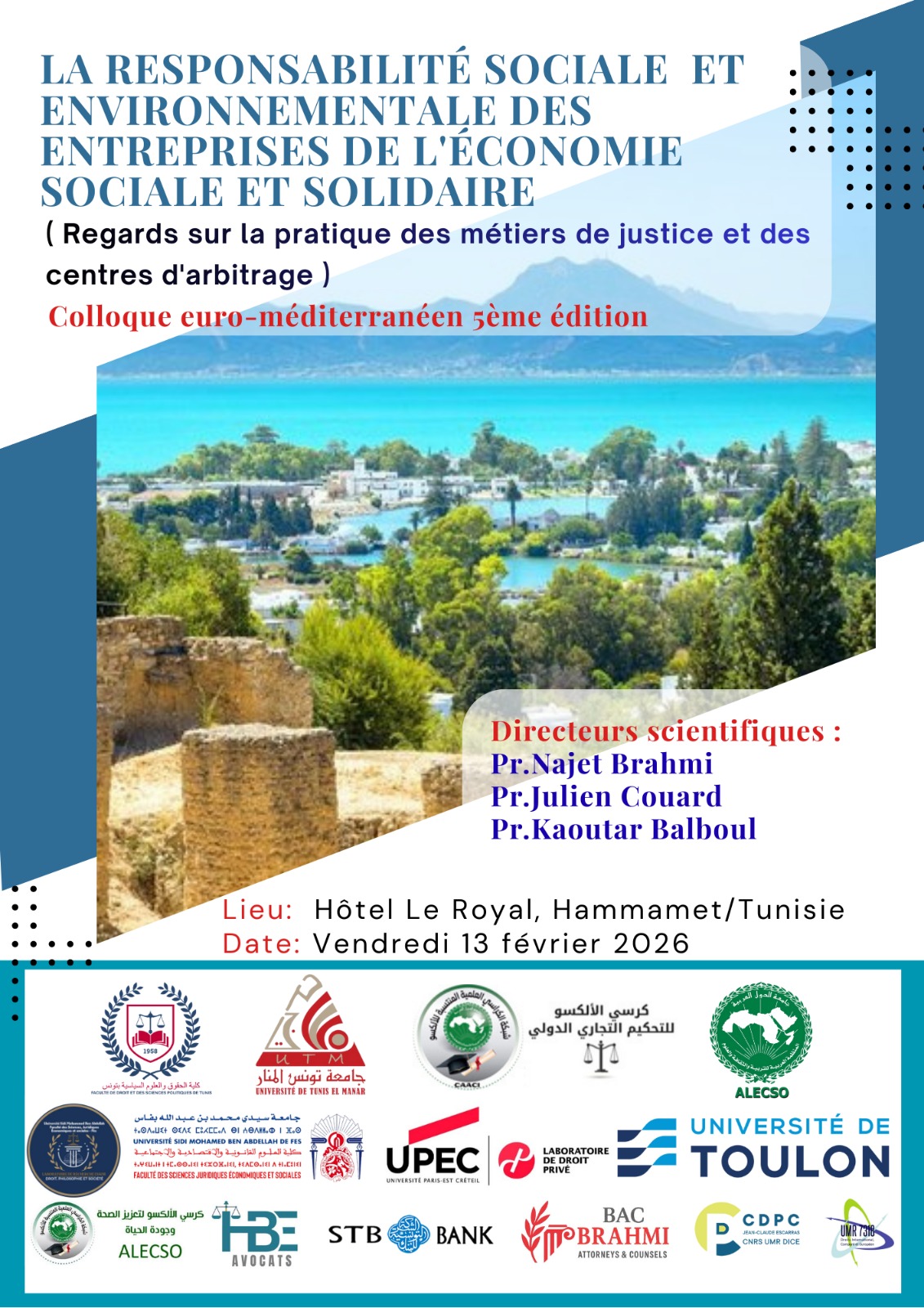 Euro-Mediterranean conference, 5th edition 2026